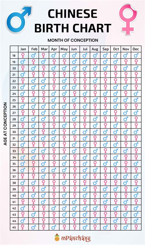 gender prediction calculator 2023|chinese birth chart gender.